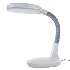 Lavish Home LED Sunlight Desk Lamp With Dimmer Switch (White)