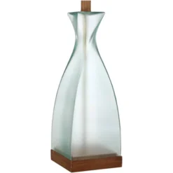 360 Lighting Ryan Modern Coastal Table Lamps 28 1/2" Tall Set Of 2 Blue Glass White Drum Shade For Bedroom Living Room Bedside Nightstand Office House -Famous Lighting Store GUEST 01ec89ca 4792 4091 8ced b5c3d73d6add