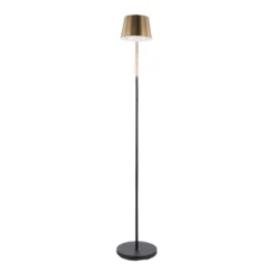 63-72" Metric Floor Lamp Black/Antique Brass - LumiSource -Famous Lighting Store GUEST 0249c889 077d 4ab5 9aa0 32a8f1d19039