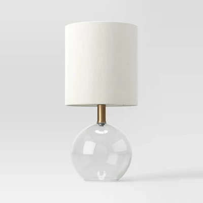 Glass Sphere Mini Table Lamp Clear - Threshold™ Glass Sphere Mini Table Lamp Clear - Threshold™ -Famous Lighting Store GUEST 039d6f8a 2b62 4144 b98e fd68fe066dda