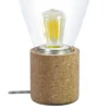 1-Light Olival Table Lamp Cork Finish With Glass Shade - EGLO 2 1-Light Olival Table Lamp Cork Finish With Glass Shade - EGLO -Famous Lighting Store GUEST 093f36a1 9e95 43f2 832a a205dbf04a09