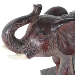 Elephant Table Lamp With Fabric Shade Brown - Lalia Home -Famous Lighting Store GUEST 09a30381 8c1f 465c 98a4 feb3f4f81f14