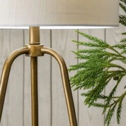 NuLOOM Captiva 26" Metal Table Lamp Lighting - Brass 25.5" H X 14" W X 14" D -Famous Lighting Store GUEST 0a583415 203f 4d00 abb0 8e1784be4576