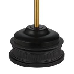 Possini Euro Design Roxie Modern Floor Lamp With Riser 65 1/2" Tall Brass Black Metal Sheer Linen Double Drum Shade For Living Room Bedroom Office 5 Possini Euro Design Roxie Modern Floor Lamp With Riser 65 1/2" Tall Brass Black Metal Sheer Linen Double Drum Shade For Living Room Bedroom Office -Famous Lighting Store GUEST 0b185cbb 7e34 493c 9478 2e60a5f99aa0