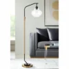 Possini Euro Design Tarrah Mid Century Modern 63" Tall Chairside Arc Floor Lamp Gold Black Metal Clear Glass Shade For Living Room House 1 Possini Euro Design Tarrah Mid Century Modern 63" Tall Chairside Arc Floor Lamp Gold Black Metal Clear Glass Shade For Living Room House -Famous Lighting Store GUEST 0c61874d 71e2 4dbc bf65 02bee7519efd