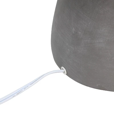 Round Concrete Table Lamp with Shade Black - Simple Designs Round Concrete Table Lamp With Shade Black - Simple Designs -Famous Lighting Store GUEST 0dc4df07 f4c3 469d 994c 5e4e58c10d04