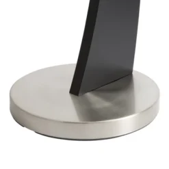 FC Design 71.5" Tall Drum Shade Arched Floor Lamp With Unique Black Wood Pole And Metal Base -Famous Lighting Store GUEST 0eef03fc f616 4052 886e 4a82f9ea2114