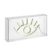 11.8" Eye Contemporary Glam Acrylic Box Pendant Neon Yellow (Includes LED Light Bulb) - JONATHAN Y -Famous Lighting Store GUEST 0fe47bf9 486b 4292 bc8d f5f0b8d7330a