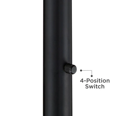 Possini Euro Design Modern Torchiere Floor Lamp Light Blaster LED 72.25" Tall Antique Brass and Matte Black Opal Glass for Living Room Bedroom Possini Euro Design Modern Torchiere Floor Lamp Light Blaster LED 72.25" Tall Antique Brass And Matte Black Opal Glass For Living Room Bedroom -Famous Lighting Store GUEST 1158857a 5014 42b3 a238 8250ae5c8fa4