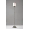 Roxy Floor Lamp Brushed Steel - Adesso -Famous Lighting Store GUEST 130d1676 4b9e 4cc7 b423 7493f6c73aef