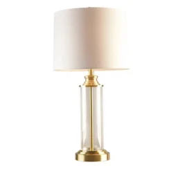 Set Of 2 Clarity Glass Table Lamp Gold - 510 Design -Famous Lighting Store GUEST 13cda634 6546 41aa 92b5 6d1cdae023c9