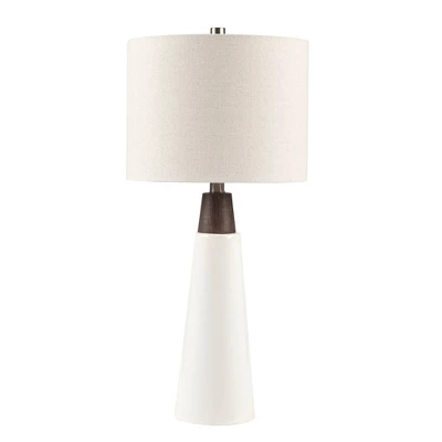 Everly Ceramic (Includes LED Light Bulb) Table Lamp White - Ink+Ivy Everly Ceramic (Includes LED Light Bulb) Table Lamp White - Ink+Ivy -Famous Lighting Store GUEST 144be1ec 8200 49f8 84d0 f621671fe160