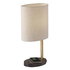 Curtis AdessoCharge Wireless Charging Table Lamp Black/Brass - Adesso -Famous Lighting Store GUEST 162e20f2 b5c9 4d70 875a 00f8bcc66817
