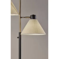 Matthew Tree Lamp Black W. Antique Brass - Adesso -Famous Lighting Store GUEST 17f75b14 21d8 4b2a a450 e1a08e4497e0
