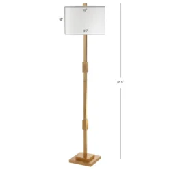61.5" Resin/Metal Windsor Floor Lamp (Includes LED Light Bulb) Gold - JONATHAN Y 4 61.5" Resin/Metal Windsor Floor Lamp (Includes LED Light Bulb) Gold - JONATHAN Y -Famous Lighting Store GUEST 1894a7be 269d 4ca8 ad2a d8da3cdf295a
