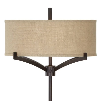 Franklin Iron Works Tremont Mid Century Modern Floor Lamp 62" Tall Deep Bronze Metal Tan Burlap Drum Shade for Living Room Bedroom Office House Home Franklin Iron Works Tremont Mid Century Modern Floor Lamp 62" Tall Deep Bronze Metal Tan Burlap Drum Shade For Living Room Bedroom Office House Home -Famous Lighting Store GUEST 1b2be7f8 010f 4ec3 93b8 65e76f0c72e1