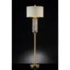 62.25" Traditional Metal Floor Lamp With Crystal Accents White - Ore International -Famous Lighting Store GUEST 1bc272ed e876 46c8 a57f e1580b375668