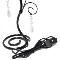 19" Contemporary Metal Winding Ivy Table Desk Lamp With Brown Fabric Shade - Creekwood Home 7 19" Contemporary Metal Winding Ivy Table Desk Lamp With Brown Fabric Shade - Creekwood Home -Famous Lighting Store GUEST 1d07c313 fc51 4620 ba1b f88d0e696aee