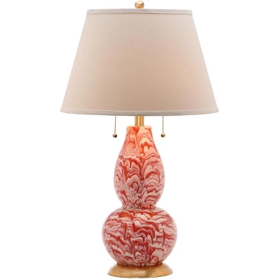 Color Swirls Glass Table Lamp (Set of 2) - Orange/White - Safavieh Color Swirls Glass Table Lamp (Set Of 2) - Orange/White - Safavieh -Famous Lighting Store GUEST 1d42bd24 3645 4f5b a298 dace664d37d8