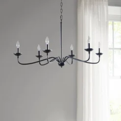 72.5" Brighton Chandelier Matte Black -Famous Lighting Store GUEST 1e490a0a 3456 4c3d bc41 df6fe24ea7d1