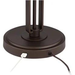 Franklin Iron Works Dayn Industrial Accent Table Lamps Set Of 2 23" High Bronze Metal LED Mesh Shade For Bedroom Living Room Bedside Nightstand Office -Famous Lighting Store GUEST 1f4df8a3 b471 4d81 b7ee d59295682977