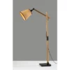 Walden Natural Wood Floor Lamp Black - Adesso -Famous Lighting Store GUEST 1fcba730 5fd3 4f4e 88dc 32de9de78232