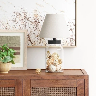 Causal Fillable Small Lamp Base Clear - Threshold Causal Fillable Small Lamp Base Clear - Threshold -Famous Lighting Store GUEST 21f30768 7bd0 471c aae2 7123ad823291