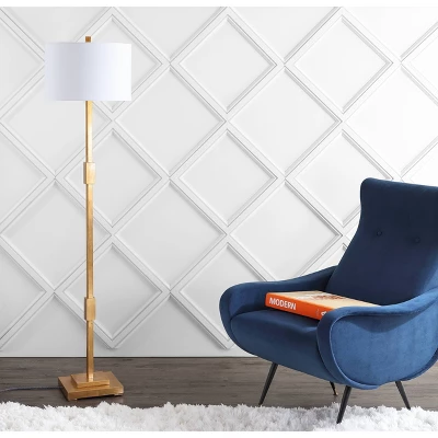 61.5" Resin/Metal Windsor Floor Lamp (Includes LED Light Bulb) Gold - JONATHAN Y 61.5" Resin/Metal Windsor Floor Lamp (Includes LED Light Bulb) Gold - JONATHAN Y -Famous Lighting Store GUEST 22adf629 7326 46cc 993d d66adb0289a9