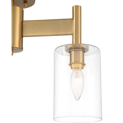 Possini Euro Design Lantico Modern Ceiling Light Semi Flush Mount Fixture 17" Wide Gold 3-Light Clear Glass for Bedroom Kitchen Living Room Hallway Possini Euro Design Lantico Modern Ceiling Light Semi Flush Mount Fixture 17" Wide Gold 3-Light Clear Glass For Bedroom Kitchen Living Room Hallway -Famous Lighting Store GUEST 236d3d1c 85a6 4e9c b059 b647ffc83279