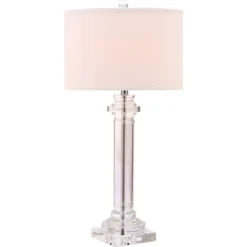 30" Nina Crystal Column Lamp Clear (Includes CFL Light Bulb) - Safavieh 4 30" Nina Crystal Column Lamp Clear (Includes CFL Light Bulb) - Safavieh -Famous Lighting Store GUEST 2406d163 e470 418a a4d3 8508b4d402fd