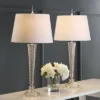 (Set Of 2) 32" Caterina Glass Table Lamp (Includes LED Light Bulb) Champagne - JONATHAN Y -Famous Lighting Store GUEST 26748403 a9ff 453f 8311 a517ac2cd384
