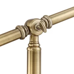 360 Lighting Traditional Pharmacy Floor Lamp With USB Charging Port 55" Tall Brass Dome Shade Adjustable Arm For Living Room Reading -Famous Lighting Store GUEST 294e1a2d 5c53 478c adf7 e54f2967a51a