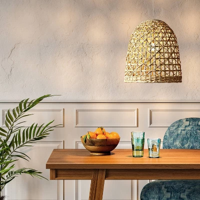 Small Seagrass Light Pendant Light Brown (Includes Energy Efficient Light Bulb) - Threshold™ Small Seagrass Light Pendant Light Brown (Includes Energy Efficient Light Bulb) - Threshold™ -Famous Lighting Store GUEST 29e0cc8a 4700 4201 9b9d 4f8b188d8059