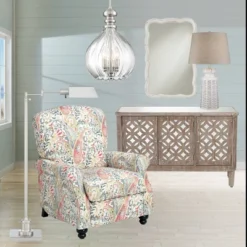 Regency Hill Jenson Traditional Pharmacy Floor Lamp 54" Tall Brushed Nickel Adjustable Swing Arm Metal Shade For Living Room Reading Bedroom -Famous Lighting Store GUEST 2aae03e3 d632 44d3 b9a6 3681685bfae1