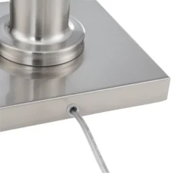 Regency Hill Jenson Traditional Pharmacy Floor Lamp 54" Tall Brushed Nickel Adjustable Swing Arm Metal Shade For Living Room Reading Bedroom -Famous Lighting Store GUEST 2d851d6e 73b1 433e a50c f28b2f037b82