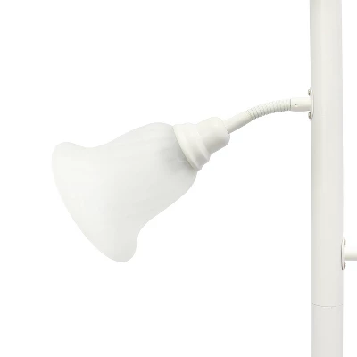 3 Light Floor Lamp with Scalloped Glass Shade White - Elegant Designs 3 Light Floor Lamp With Scalloped Glass Shade White - Elegant Designs -Famous Lighting Store GUEST 31e86ee3 b072 4766 b845 90d54d596e94