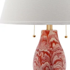 Color Swirls Glass Table Lamp (Set Of 2) - Orange/White - Safavieh 3 Color Swirls Glass Table Lamp (Set Of 2) - Orange/White - Safavieh -Famous Lighting Store GUEST 355e06ae f0b9 4cb4 b5a8 c0a1e0956cdc