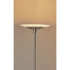 Solar Torchiere (Includes LED Light Bulb) Silver - Adesso -Famous Lighting Store GUEST 3802ea30 1242 43e3 850a ffe0dcea4fe9