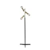 Melvin Antique Brass Floor Lamp (Includes LED Light Bulb) Black - Adesso -Famous Lighting Store GUEST 3885fcf0 8b95 4bc3 afb3 4dfc6c24ded3