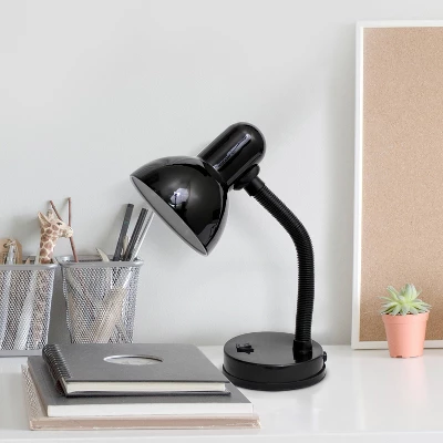 Basic Metal Desk Lamp with Flexible Hose Neck Black - Simple Designs Basic Metal Desk Lamp With Flexible Hose Neck Black - Simple Designs -Famous Lighting Store GUEST 3a8376c0 dec8 4027 90e4 58490f306386