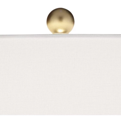 360 Lighting Gilson Modern Table Lamps 24 1/2" High Set of 2 Gray Glaze Ceramic White Drum Shade for Bedroom Living Room Bedside Nightstand Office 360 Lighting Gilson Modern Table Lamps 24 1/2" High Set Of 2 Gray Glaze Ceramic White Drum Shade For Bedroom Living Room Bedside Nightstand Office -Famous Lighting Store GUEST 3af9008d dfa1 4ab3 a7e5 32ba168493e4