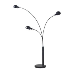 67" Archer 3-Light Adjustable Arc Floor Lamp Black - 510 Design -Famous Lighting Store GUEST 3c8159c0 b9dd 4bba a8cc 0a377ee2333f