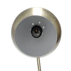 Mid Century Curved Table Lamp With Dome Shade Antique Brass - Lalia Home -Famous Lighting Store GUEST 3d58cf80 61dc 43fe 8b77 d8126db1217b