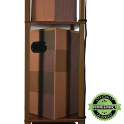 Ukonic Minecraft Brownstone Torch Standing Floor Lamp And Storage Unit | 5 Feet Tall -Famous Lighting Store GUEST 3ea9af64 ad1e 4f46 9662 2897618032b9