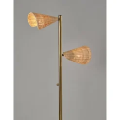Cove Tree Floor Lamp Antique Brass - Adesso -Famous Lighting Store GUEST 3f9bde52 8f72 4e8e 98cc 0939652e08e7