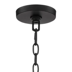 Possini Euro Design La Vista Black Chandelier 20 1/4" Wide Modern Sputnik 9-Light Fixture For Dining Room House Foyer Kitchen Island Entryway Bedroom -Famous Lighting Store GUEST 40bd03c5 ab5e 4308 abc0 8547e8c16623