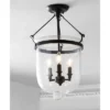 14.5" LED Metal/Glass Semi-Flush Mount Oil Rubbed Bronze - Jonathan Y 2 14.5" LED Metal/Glass Semi-Flush Mount Oil Rubbed Bronze - Jonathan Y -Famous Lighting Store GUEST 43832a85 6ac4 4acb ab54 d114640b87bf