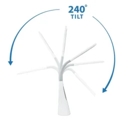 Mount-It! Turcom AirLight Ultrabright LED Desk Lamp With Bladeless Three Speeds Fan Panel | White -Famous Lighting Store GUEST 439d0be8 2cd8 4bb3 8167 fdd9636cb108