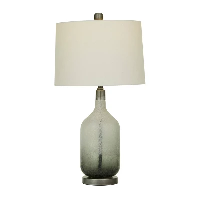 Coastal Glass Table Lamp Set of 2 Gray - Olivia & May Coastal Glass Table Lamp Set Of 2 Gray - Olivia & May -Famous Lighting Store GUEST 4664f514 f407 4046 895d 9f94c2acb923