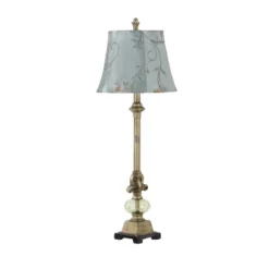 Polystone Buffet Lamp With Tapered Shade Gold - Olivia & May -Famous Lighting Store GUEST 4775712f bc94 4a58 baa9 ad1371a0d4b7